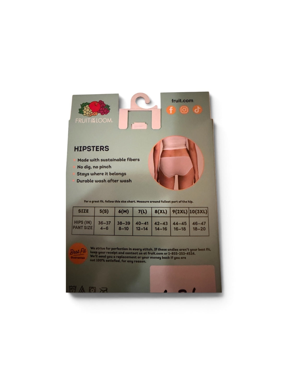 Fruit of the Loom Beyondsoft Hipsters 6-Pack Women's Underwear