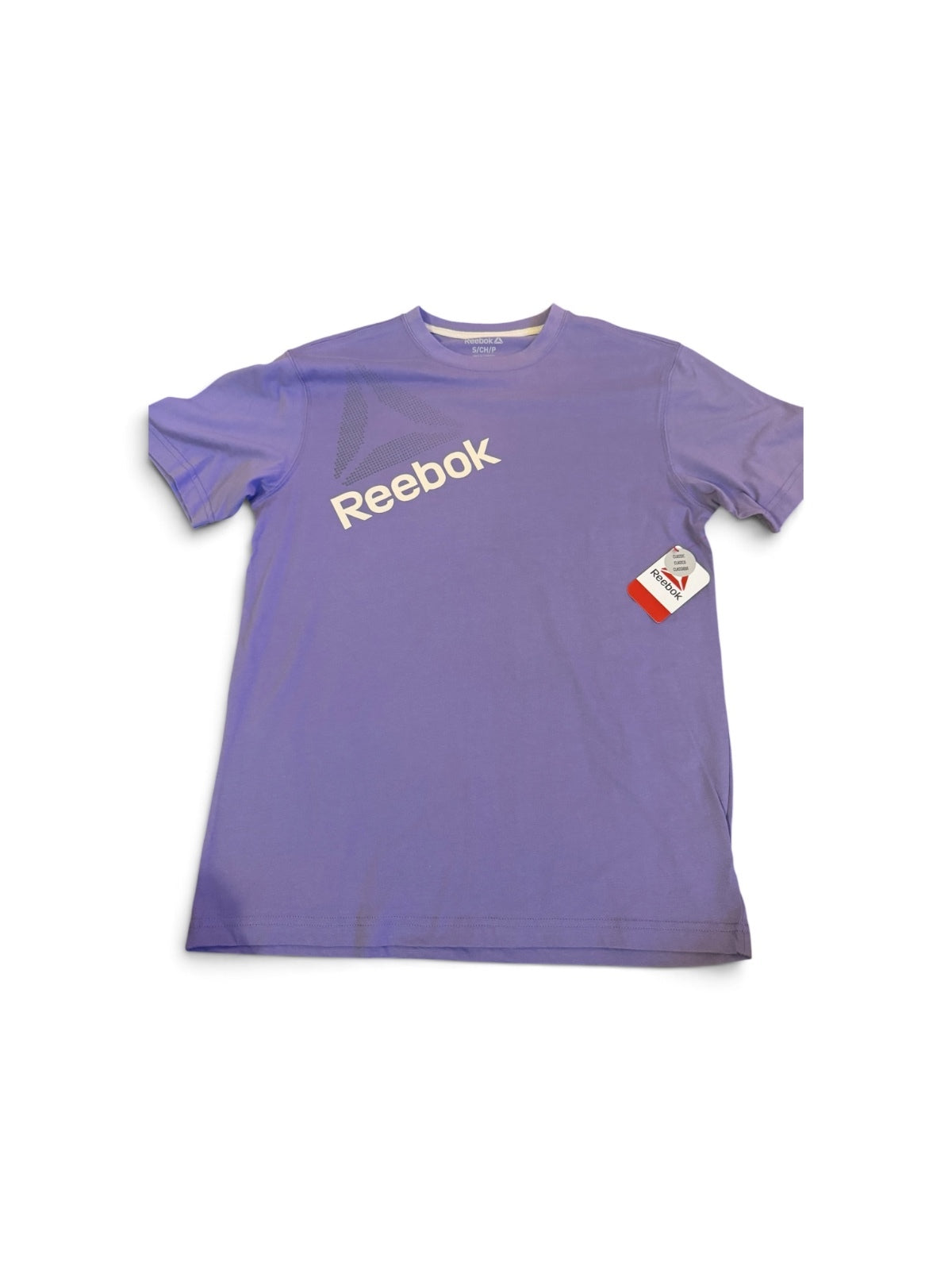 Reebok Purple Logo Graphic T-Shirt